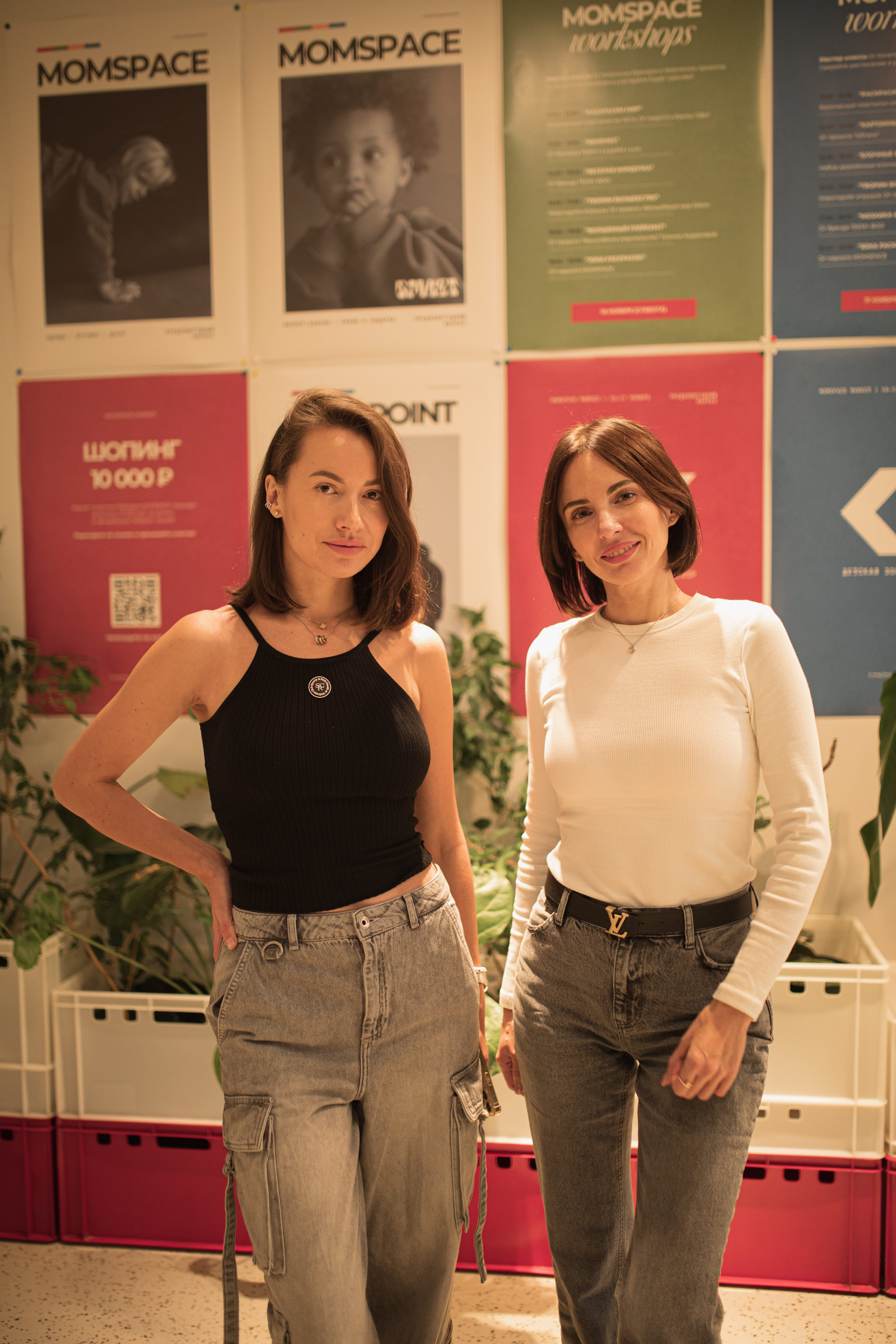 Катя Фёдорова и Лена Тришина — основательницы MOMSPACE